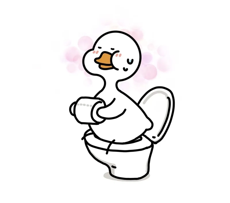 Avatar vịt vàng meme nổi bật với sắc vàng dễ thương và hài hước.