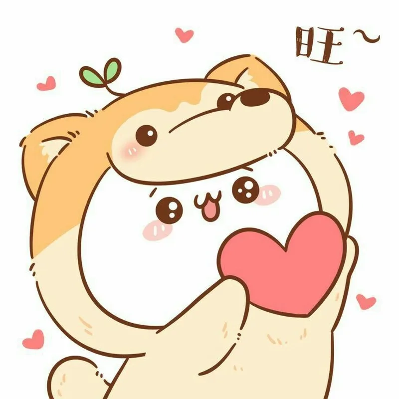 Ảnh meme mèo trái tim dễ thương, làm sáng bài viết.