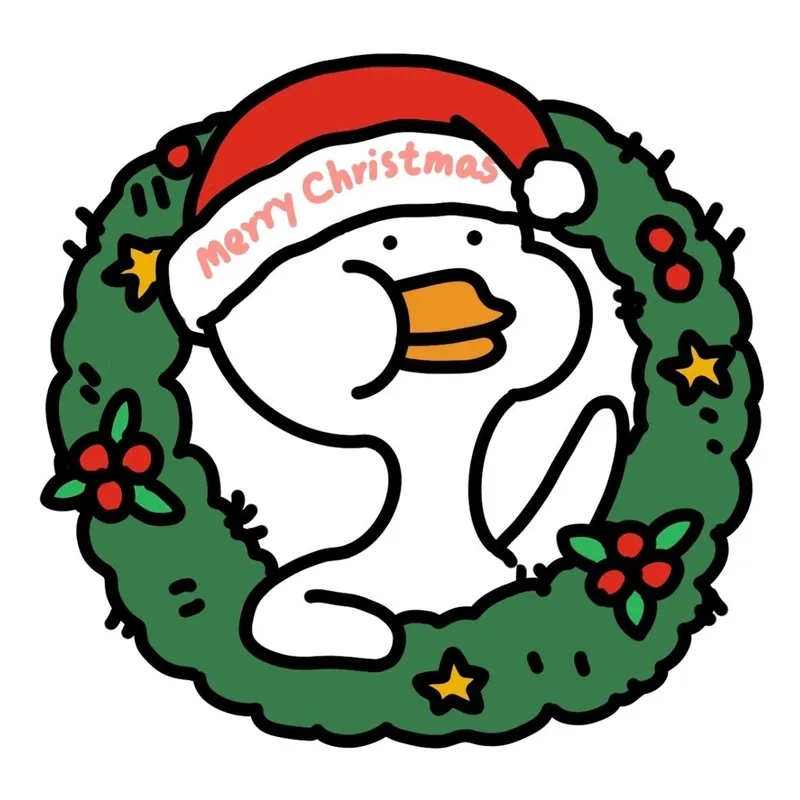 Cute meme ảnh con vịt cầm dao hài hước với biểu cảm đáng yêu.