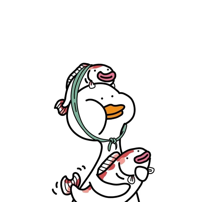 Vịt meme cute mang đến tiếng cười qua sự đáng yêu của vịt.