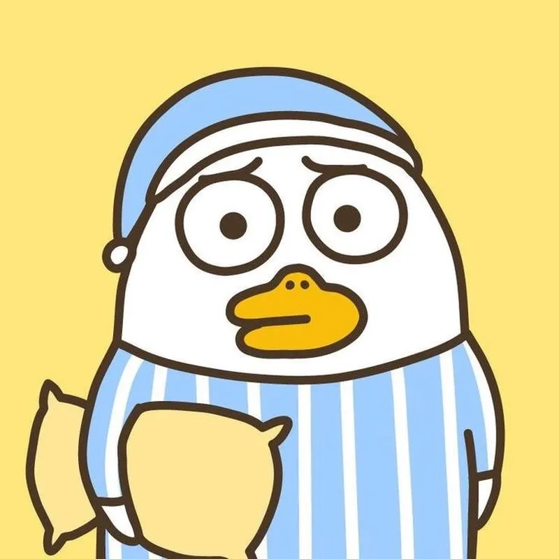 Meme hình nền con vịt trắng cute dễ thương và nổi bật trên màn hình.