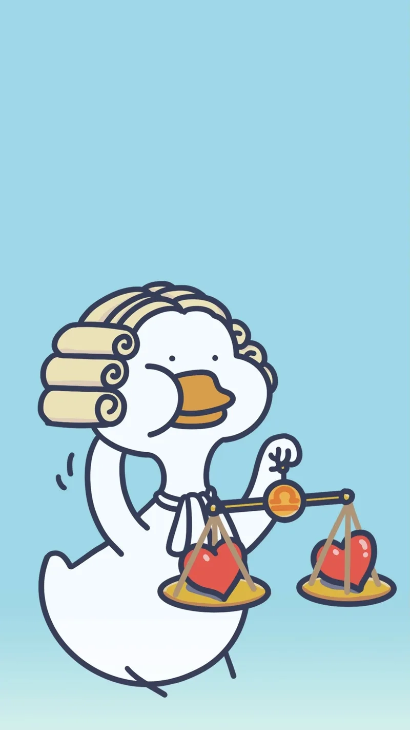 Doodle meme vịt cute weibo vui nhộn với phong cách độc đáo.