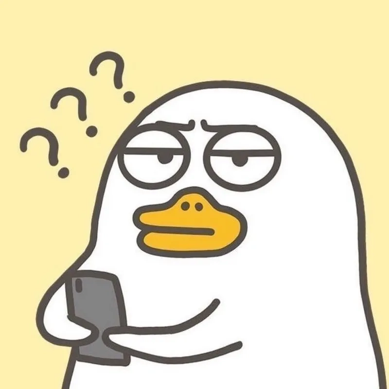 Meme hình con vịt hài hước làm nổi bật sự sáng tạo và vui nhộn.