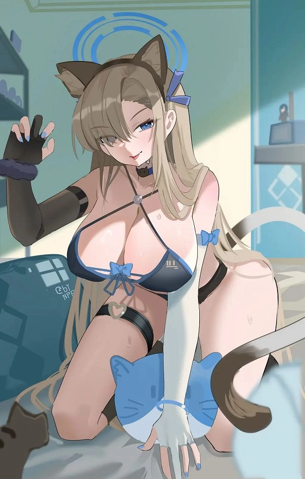 Ảnh gái xinh anime bikini anime xinh bikini bốc lửa nóng bỏng mê hoặc